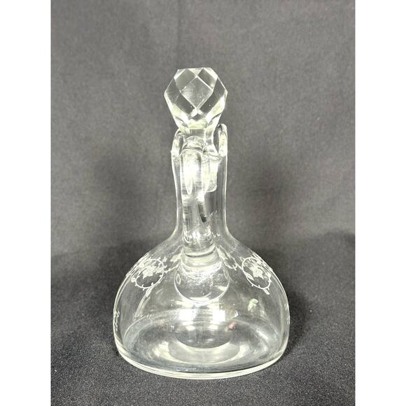 Fostoria Antique 1920's Etch 212 Crystal Cruet-Extremely Rare Find! - Picture 4 of 9